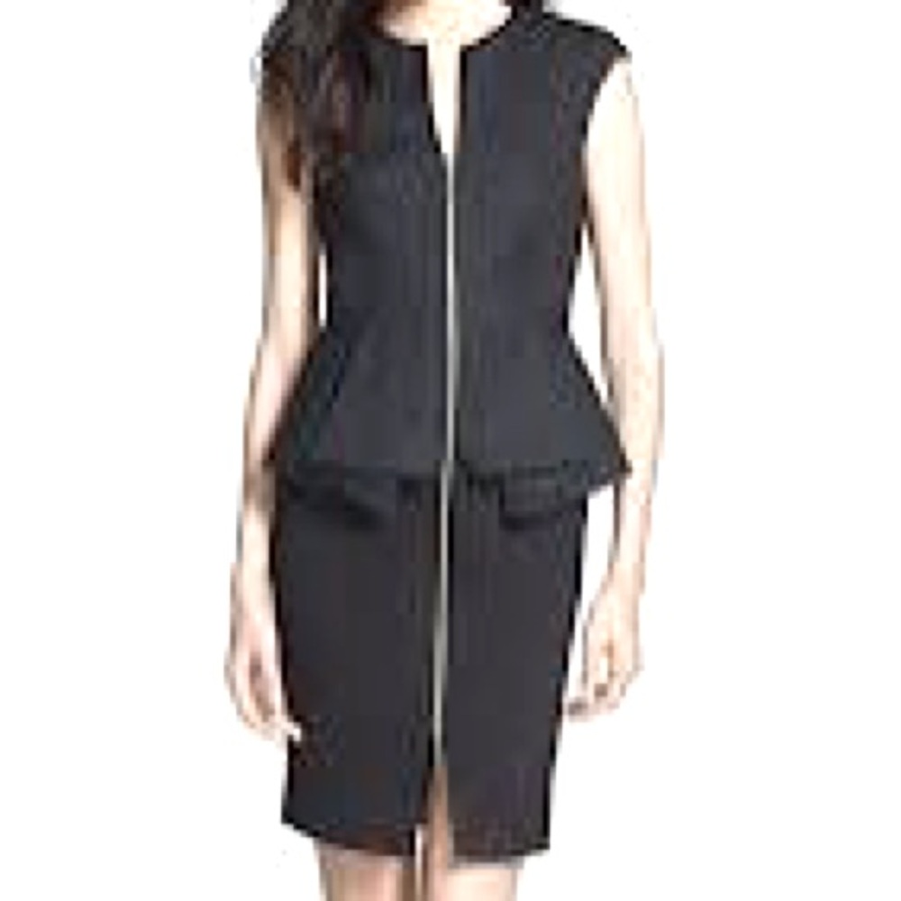 Ted Baker Black Peplum Dress